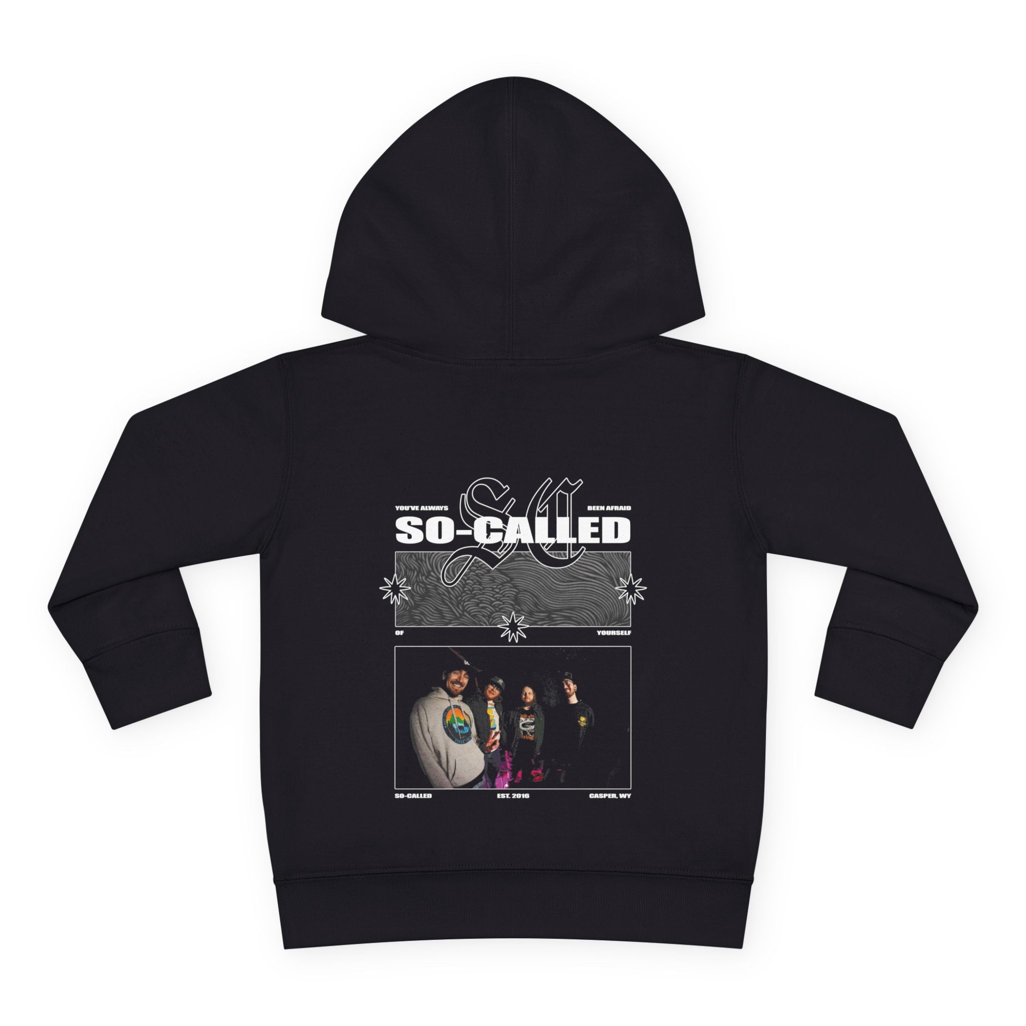 Afraid of Yourself Toddler Fleece Hoodie